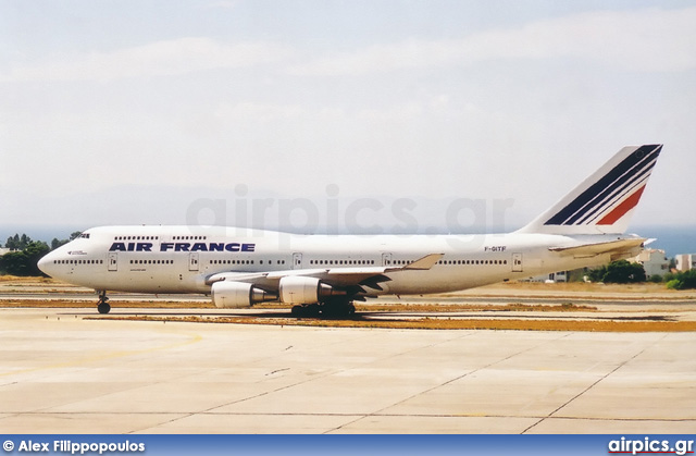 F-GITF, Boeing 747-400, Air France