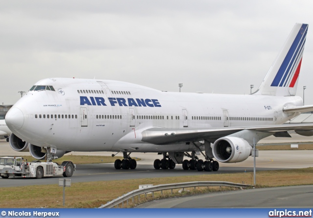 F-GITI, Boeing 747-400, Air France