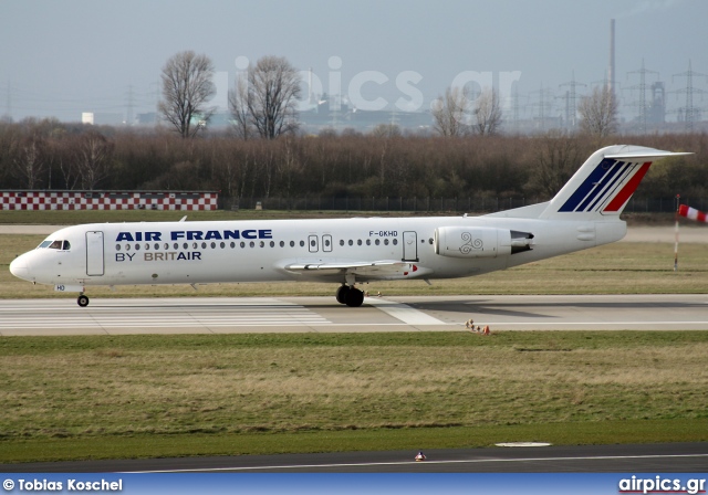 F-GKHD, Fokker F100, Brit Air