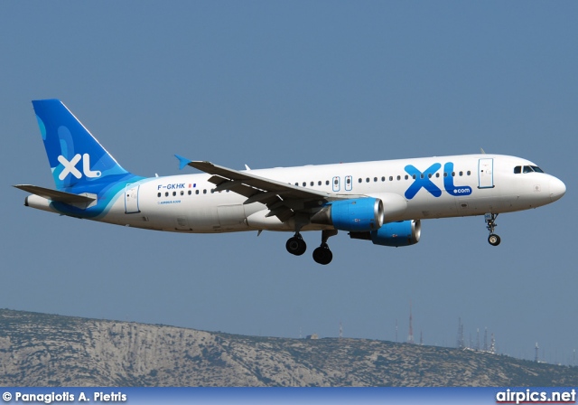 F-GKHK, Airbus A320-200, XL Airways France