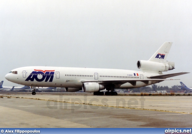 F-GKMY, McDonnell Douglas DC-10-30, AOM French Airlines