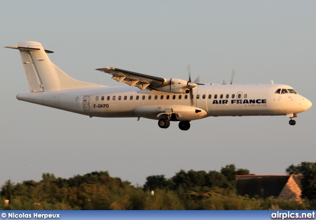 F-GKPD, ATR 72-100, Airlinair