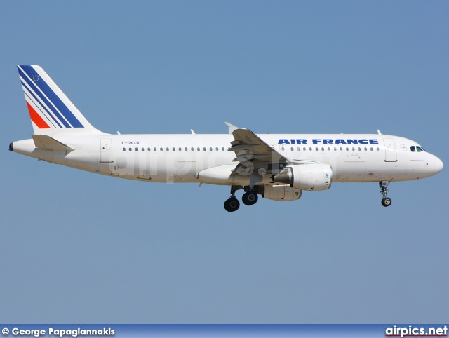 F-GKXD, Airbus A320-200, Air France