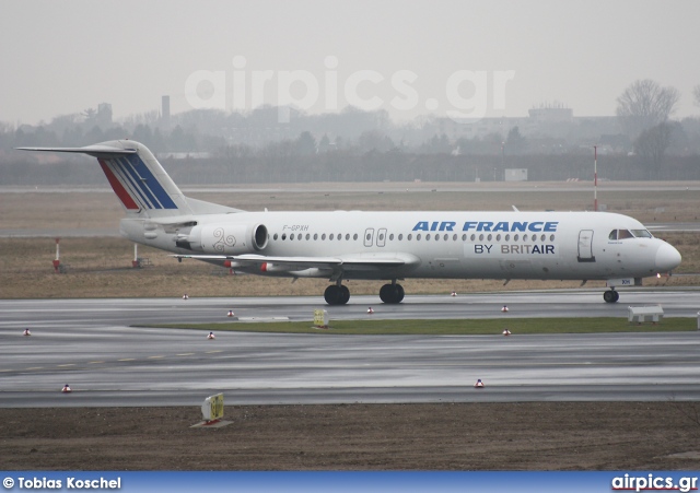 F-GPXH, Fokker F100, Brit Air