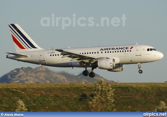 F-GRHO, Airbus A319-100, Air France