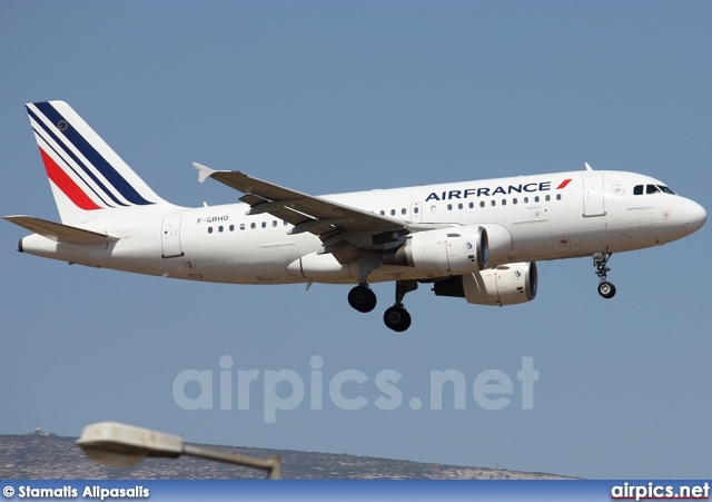 F-GRHO, Airbus A319-100, Air France