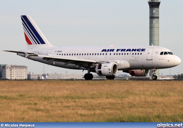 F-GRHR, Airbus A319-100, Air France