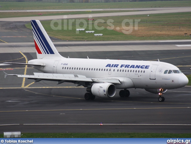F-GRHR, Airbus A319-100, Air France