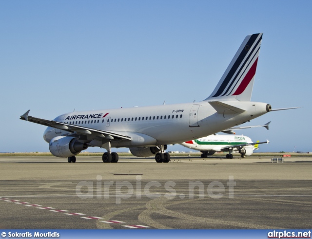 F-GRHV, Airbus A319-100, Air France