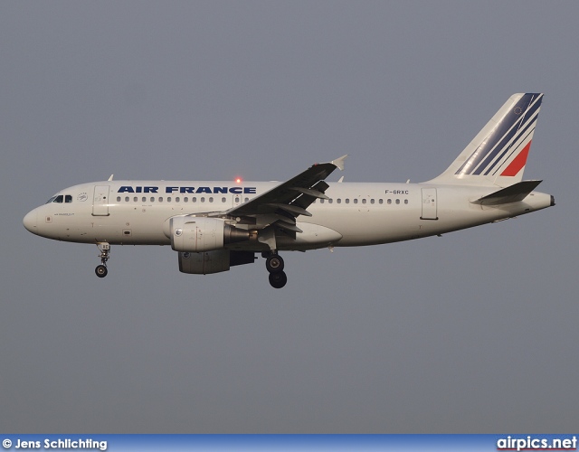 F-GRXC, Airbus A319-100, Air France