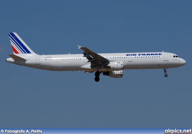 F-GTAU, Airbus A321-200, Air France