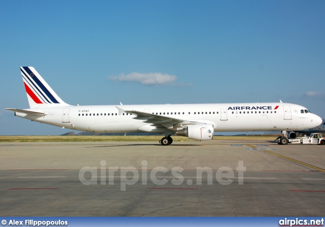 F-GTAY, Airbus A321-200, Air France