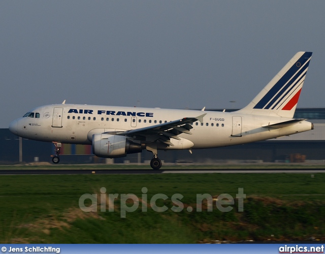 F-GUGD, Airbus A318-100, Air France