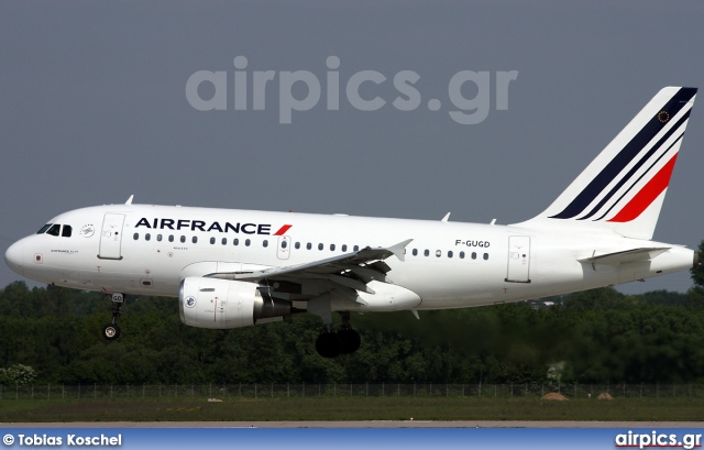 F-GUGD, Airbus A318-100, Air France