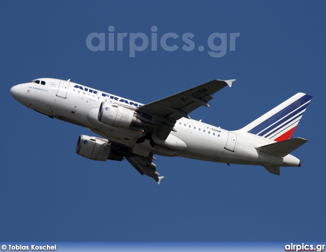 F-GUGM, Airbus A318-100, Air France
