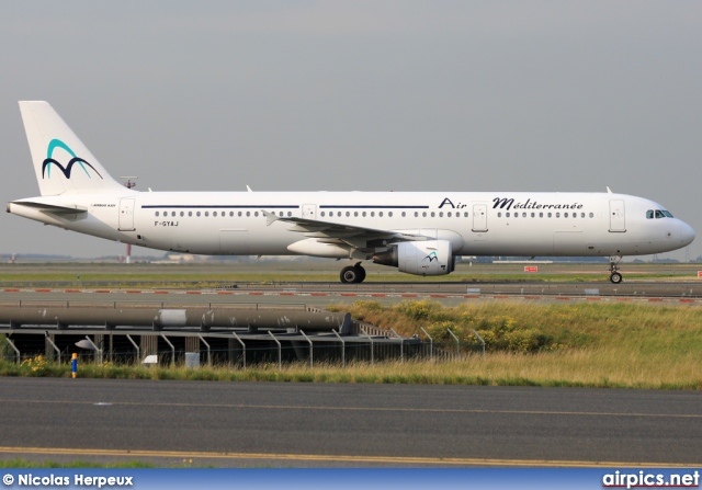 F-GYAJ, Airbus A321-200, Air Mediterranee