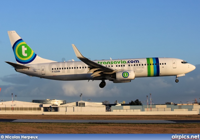 F-GZHN, Boeing 737-800, Transavia France