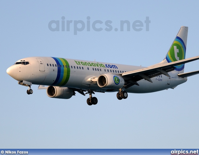 F-GZHV, Boeing 737-800, Transavia