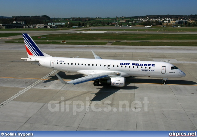 F-HBLE, Embraer ERJ 190-100LR (Embraer 190), Regional