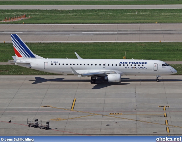 F-HBLG, Embraer ERJ 190-100LR (Embraer 190), Air France