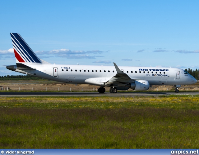 F-HBLJ, Embraer ERJ 190-100LR (Embraer 190), Regional