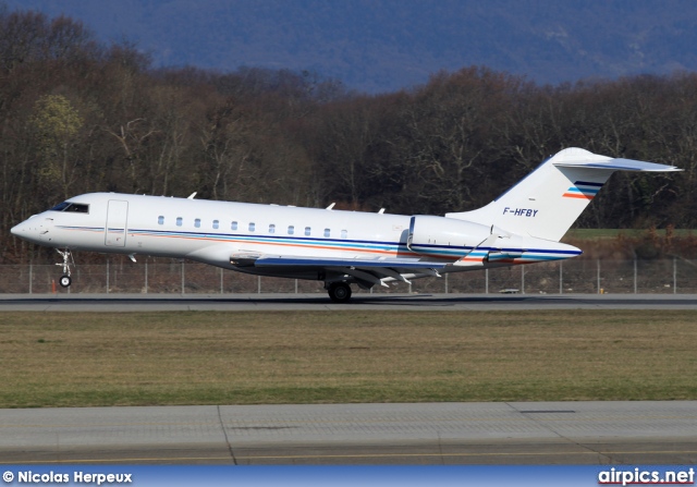 F-HFBY, Bombardier Global 5000, Bouygues Transport Air Services