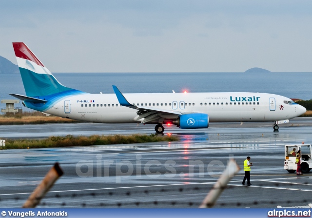 F-HJUL, Boeing 737-800, Luxair