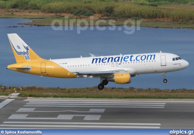 F-OKRM, Airbus A320-200, Menajet