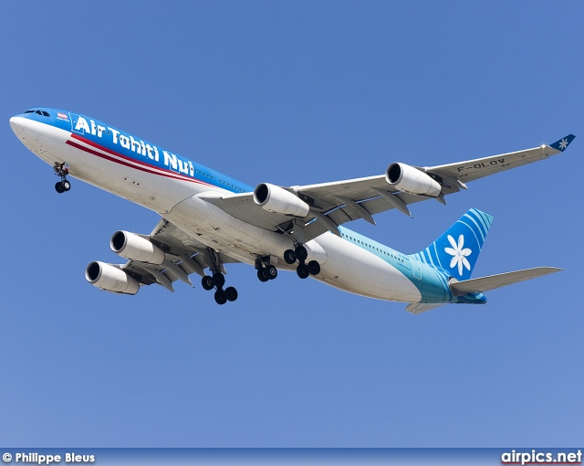 F-OLOV, Airbus A340-300, Air Tahiti Nui