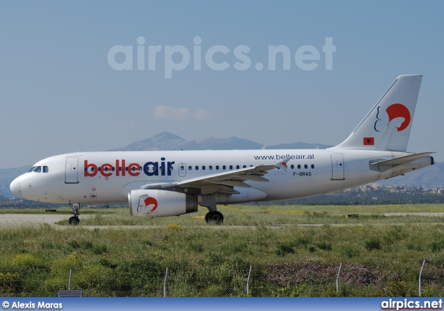 F-ORAG, Airbus A319-100, Belle Air