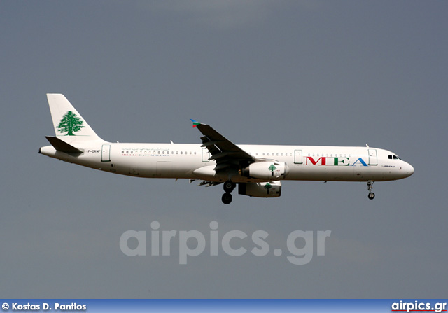 F-ORMF, Airbus A321-200, Middle East Airlines (MEA)