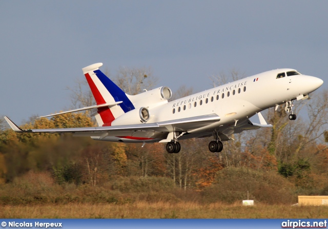 F-RAFB, Dassault Falcon-7X, French Air Force