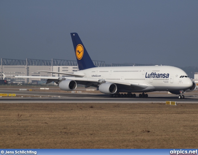 F-WWAV, Airbus A380-800, Lufthansa