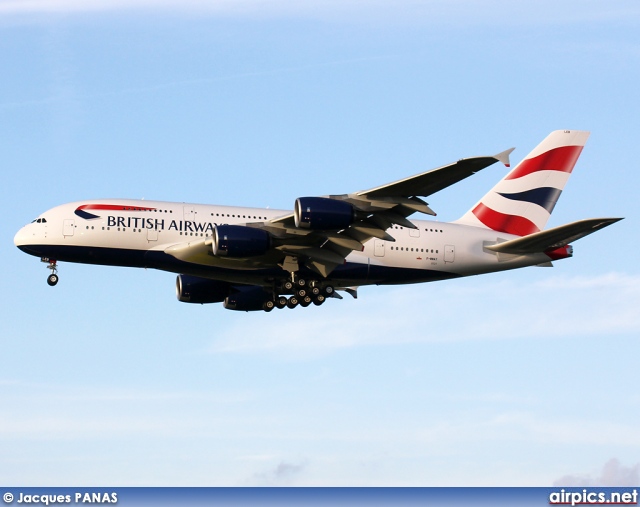 F-WWAY, Airbus A380-800, British Airways