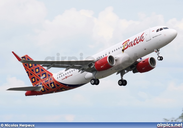 F-WWDK, Airbus A320-200, Batik Air