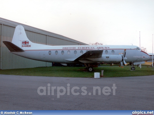 G-AMOG, Vickers Viscount 700, British European Airways (BEA)