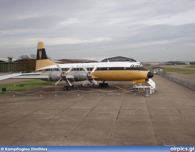 G-AOVT, Bristol 175 Britannia 300, Monarch Airlines