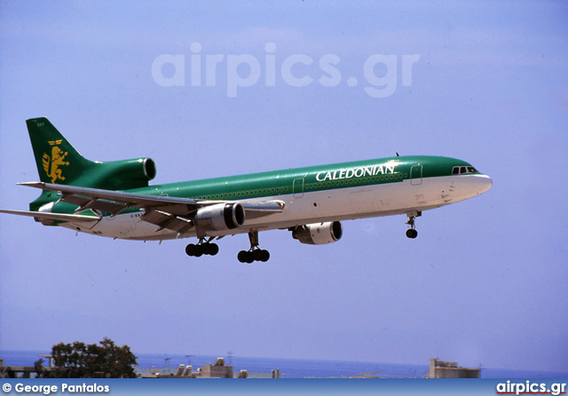 G-BBAF, Lockheed L-1011-100 Tristar, Caledonian Airways