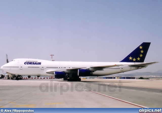 G-BDXF, Boeing 747-200B, Corsair