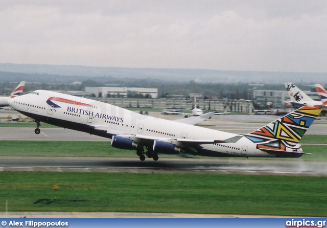 G-BNLM, Boeing 747-400, British Airways