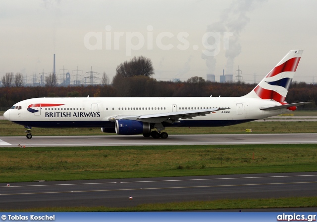 G-BNWI, Boeing 767-300ER, British Airways