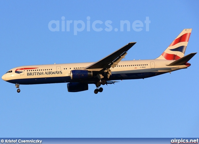 G-BNWX, Boeing 767-300ER, British Airways