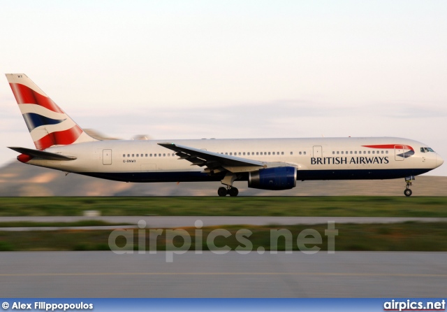 G-BNWX, Boeing 767-300ER, British Airways