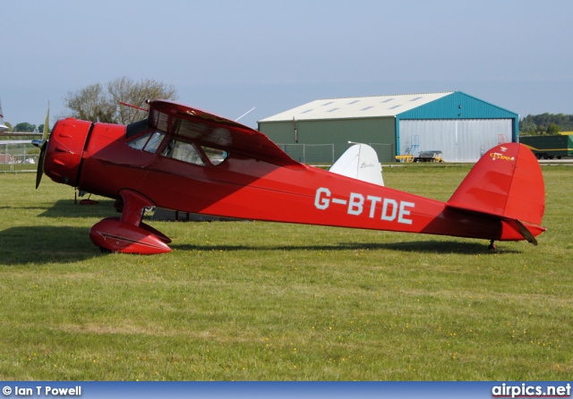 G-BTDE, Cessna C-165 Airmaster, Private