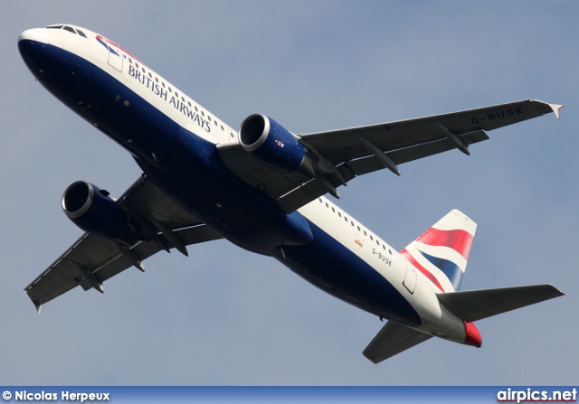 G-BUSK, Airbus A320-200, British Airways