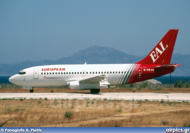 G-CEAH, Boeing 737-200Adv, European Air Charter