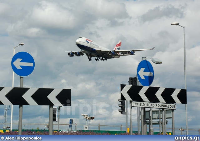 G-CIVH, Boeing 747-400, British Airways