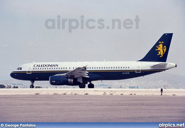 G-CVYE, Airbus A320-200, Caledonian Airways