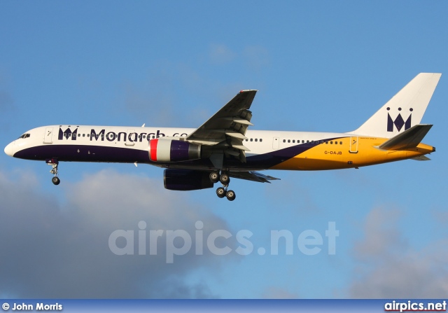 G-DAJB, Boeing 757-200, Monarch Airlines