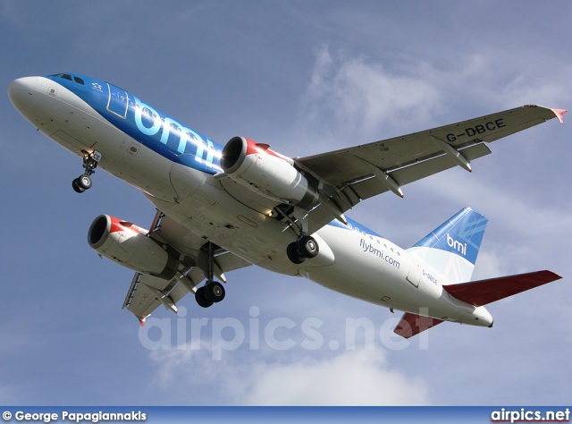 G-DBCE, Airbus A319-100, bmi